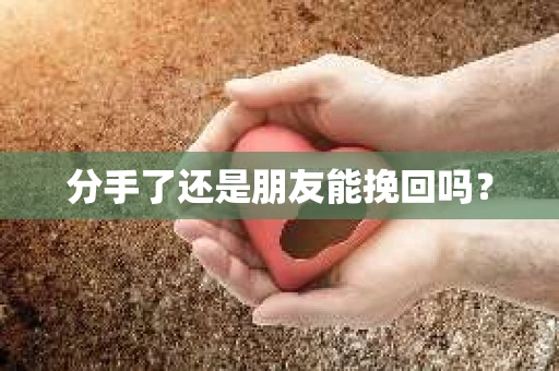 分手了还是朋友能挽回吗？