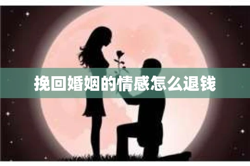 挽回婚姻的情感怎么退钱
