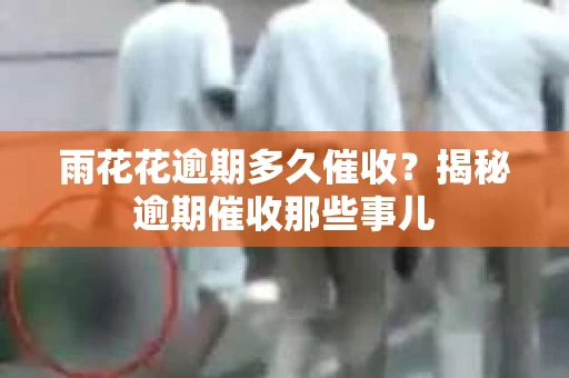 雨花花逾期多久催收？揭秘逾期催收那些事儿