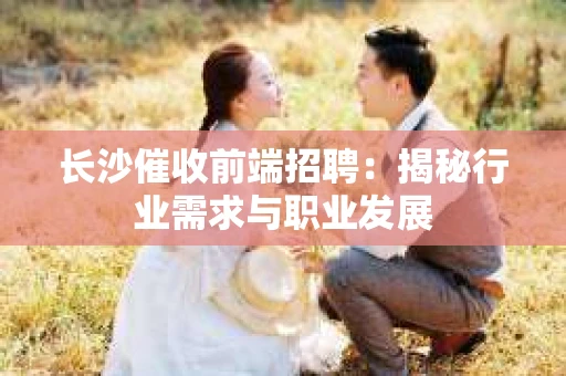 长沙催收前端招聘：揭秘行业需求与职业发展