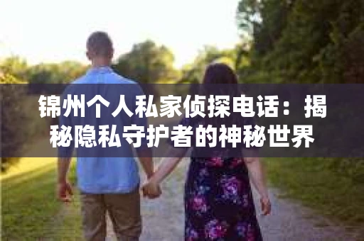 锦州个人私家侦探电话：揭秘隐私守护者的神秘世界