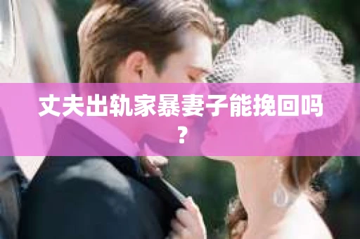 丈夫出轨家暴妻子能挽回吗？
